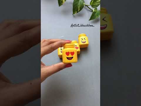 Acrylic paint bottle