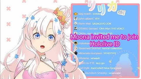 [ENG SUB] Moona invited Lyrica to join Hololive Indonesia.