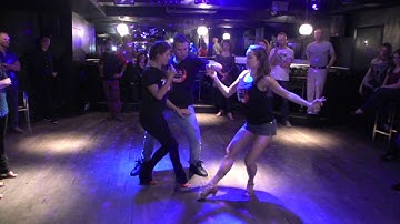 Zouklambada Class Demo with Pedrinho Mattos, Linda Urgosova and Ulle Adamson on 17th Feb 2014