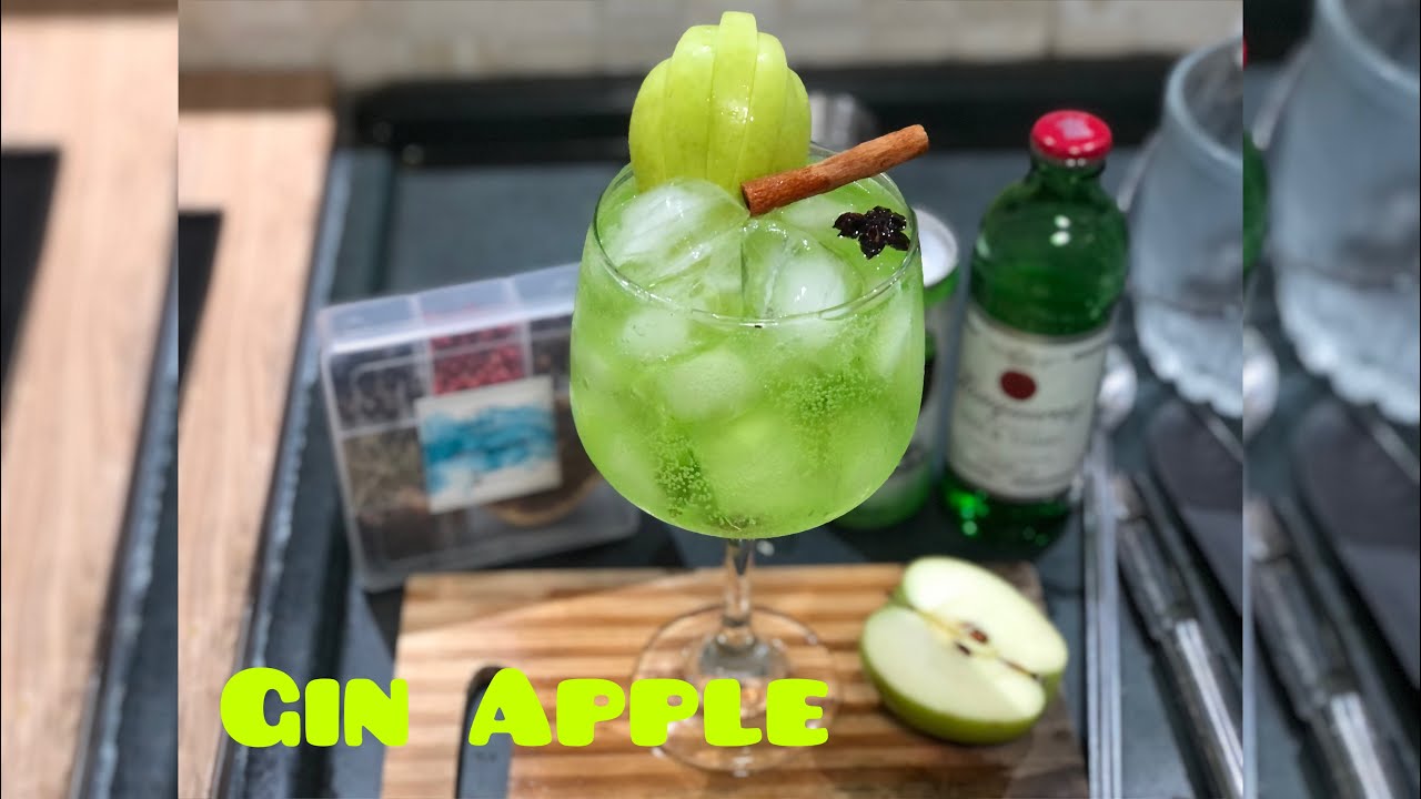 GIN APPLE, GIN MAÇÃ VERDE, ENERGÉTICO E ESPECIARIAS. YouTube