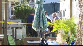 Two women found dead after mobile home park fire in Largo