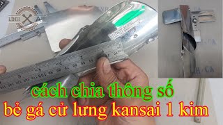 How to Divide Parameters, How to Make a Kansai Machine Back Lifting Machine - Thick and Thin #linhca