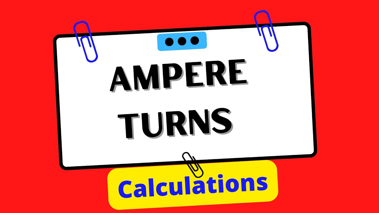 ampere trip formula
