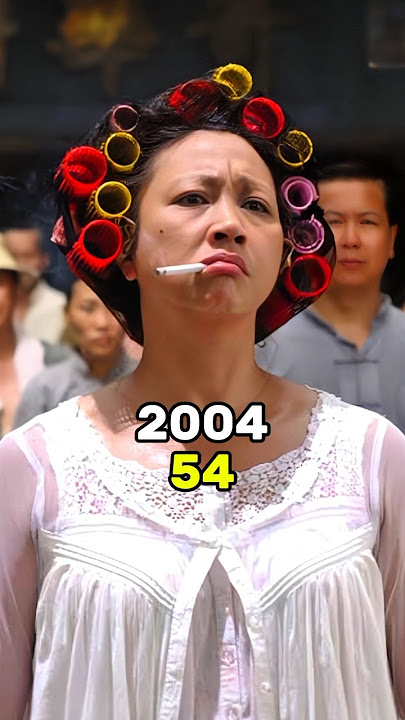 Kung Fu Hustle (2004 - 2025) then and now | #cast #kungfuhustle #evolution #actress #actors #shorts