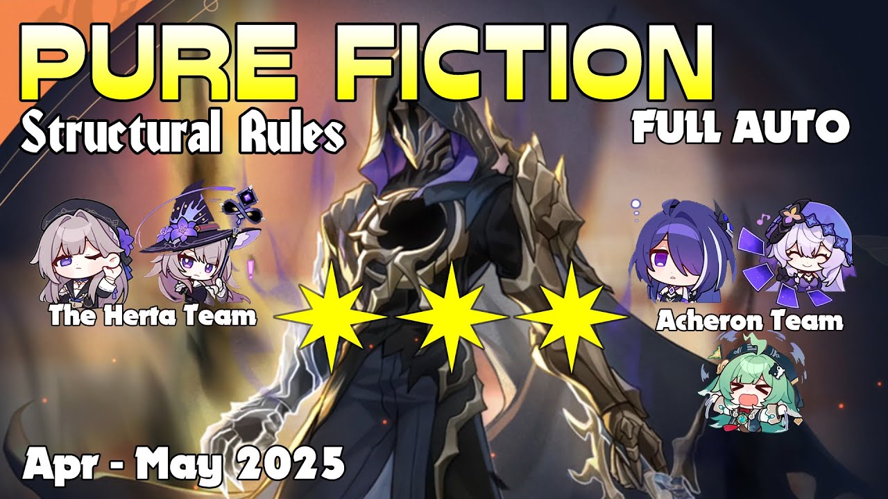 [Honkai: Star Rail] v3.2-3.3 Pure Fiction - Structural Rules - Stage 3/4 [Full Auto]