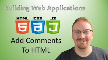 9. How to Add Comments to Your HTML | Building Web Applications 🌐