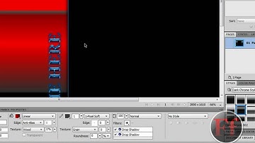 Making A Professional 2.0 YouTube Background In Adobe Fireworks/Photoshop