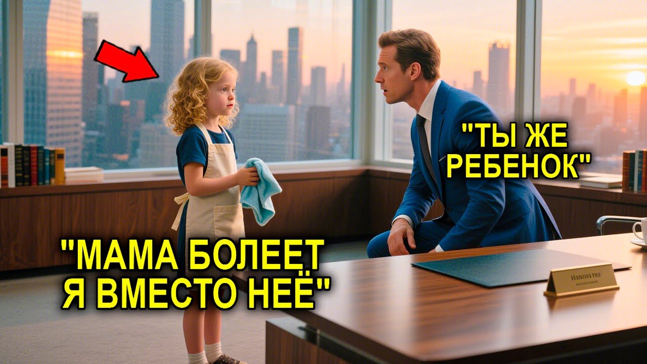 «Мама Заболела, Я Пришла Вместо Неё» — Сказала Маленькая Девочка… Гендиректор Не Смог Сдержать Слёз
