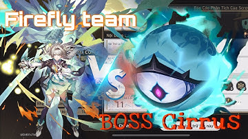 Divergent Universe Protocol 6: Firefly Team vs Boss Cirrus | Honkai Star Rail