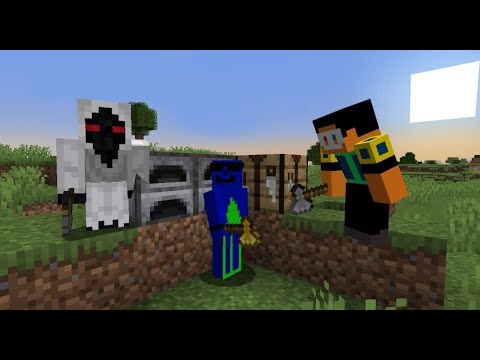 Minecraft Speedrunner VS 2 Hunters Rematch