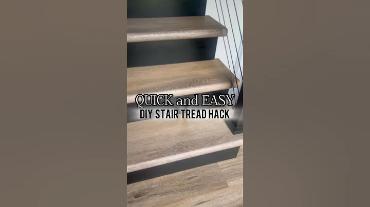 DIY Stair Tread Hack! #diy