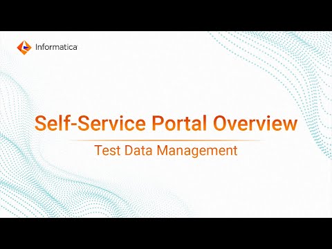 An Overview of the Test Data Management Self-Service Portal