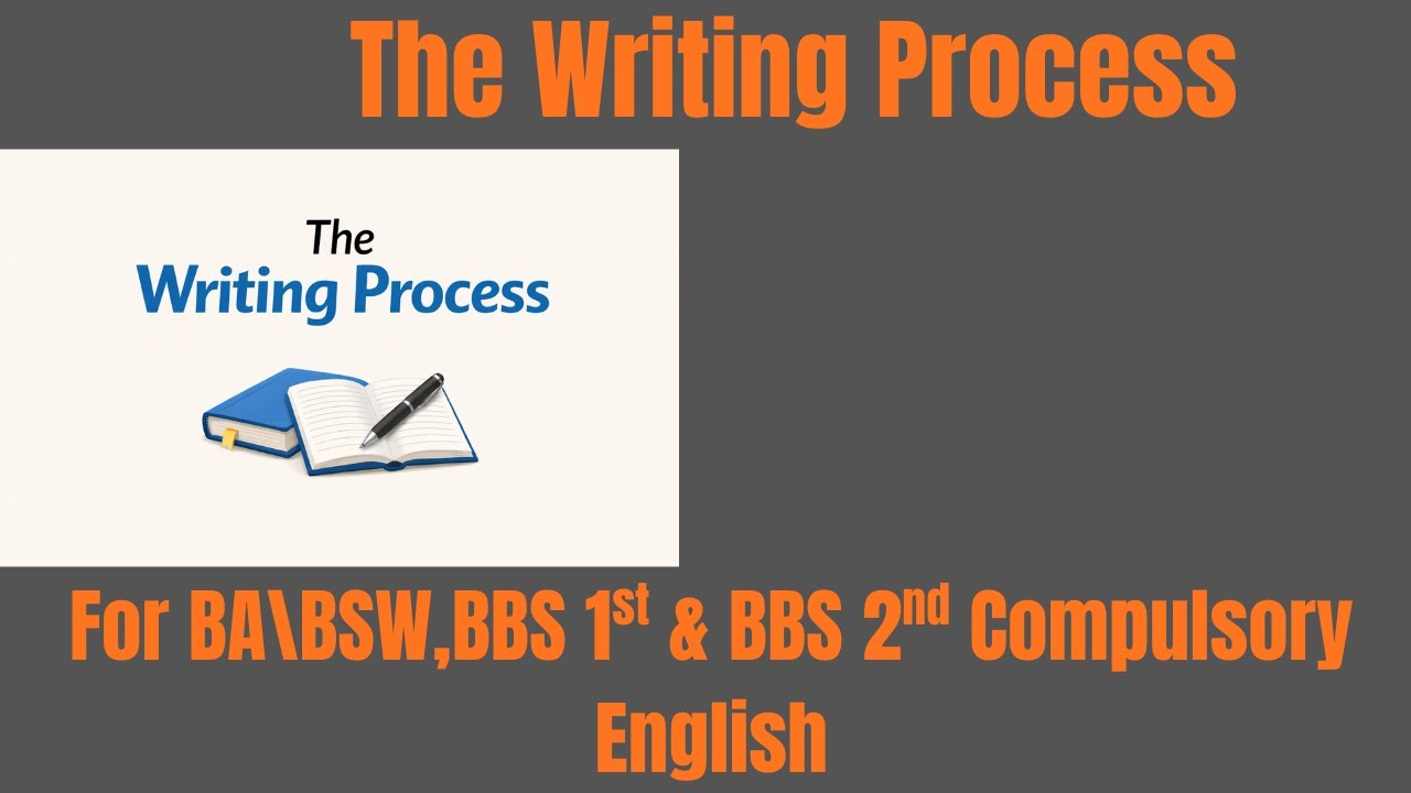 The Writing Process Explained | Easy English for Students - YouTube