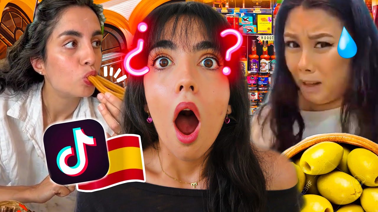 COSTUMBRES ESPAÑOLAS RARAS que *NO ENTIENDEN* Tiktokers Extranjeros…