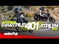 Test husqvarna 401 svartpilen  vitpilen 2024  motorlive