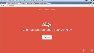 Rapid Gulp - learn Web Development