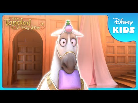 Maximus LOSES Rapunzel S Wedding Rings Tangled Ever After Disneykids 