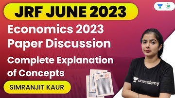 Economics 2023 Paper Discussion | Complete Explanation of Concepts | Simranjit Kaur