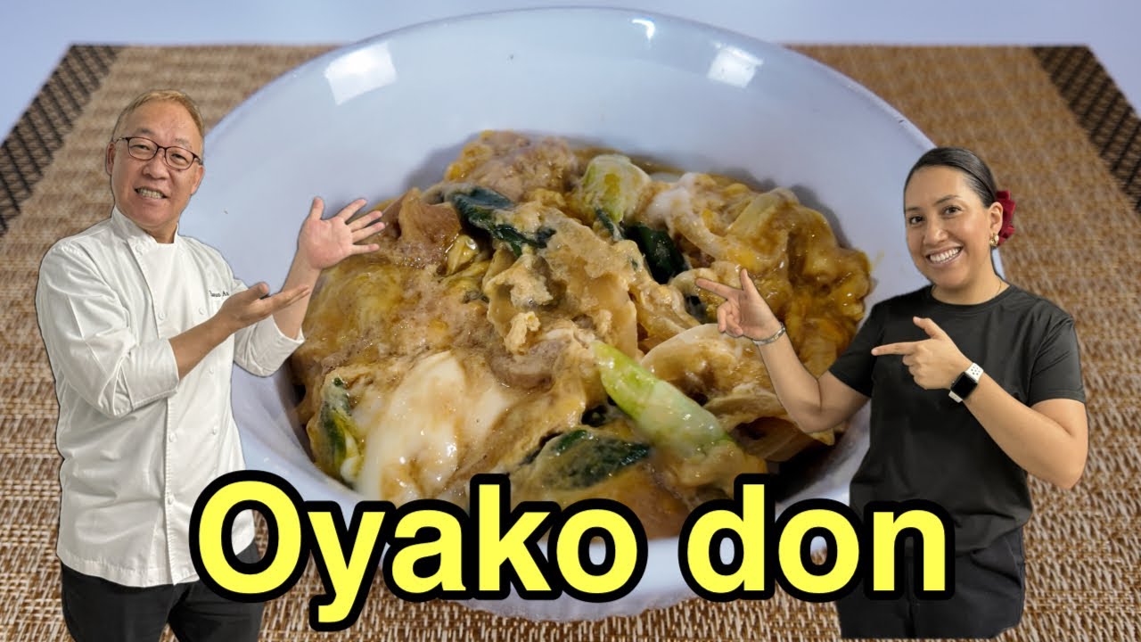Cómo hacer el tazón【OYAKO DON】y Sopa de almeja para resaca!  / Cocina Japonesa