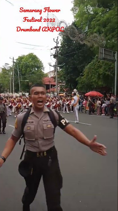Semarang Flower Festival 2022 Drumband AKPOL