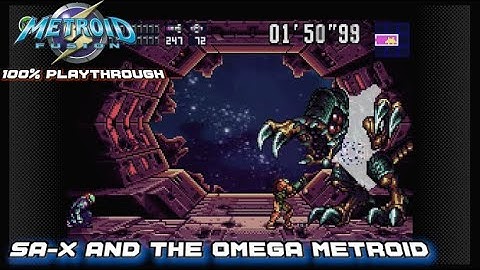 SA-X and the Omega Metroid - Metroid Fusion - 100% Playthrough[FINALE]
