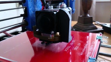 Prusa I3 Pro with fanduct printing 0.08mm