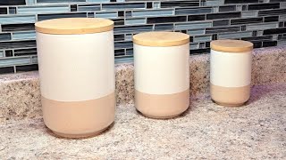 Best 3 Piece Airtight Kitchen Jar Set for Organization