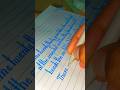 "Calm Strokes in Light Blue ✍️ | The Writer HF #LittleLightBlue #HandwritingShorts #BlueInkFlow"
