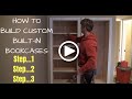 How To Build Built-in Bookcases (A to Z)