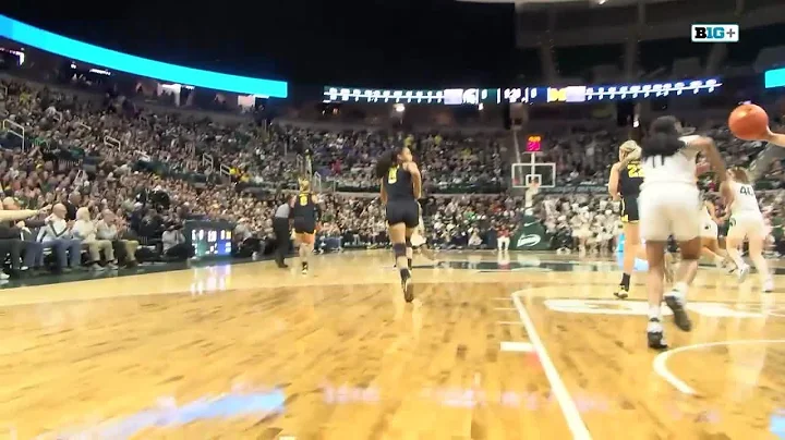 Deedee Hagemann Highlights vs. Michigan | Michigan St. Women's Basketball | Jan. 27, 2024