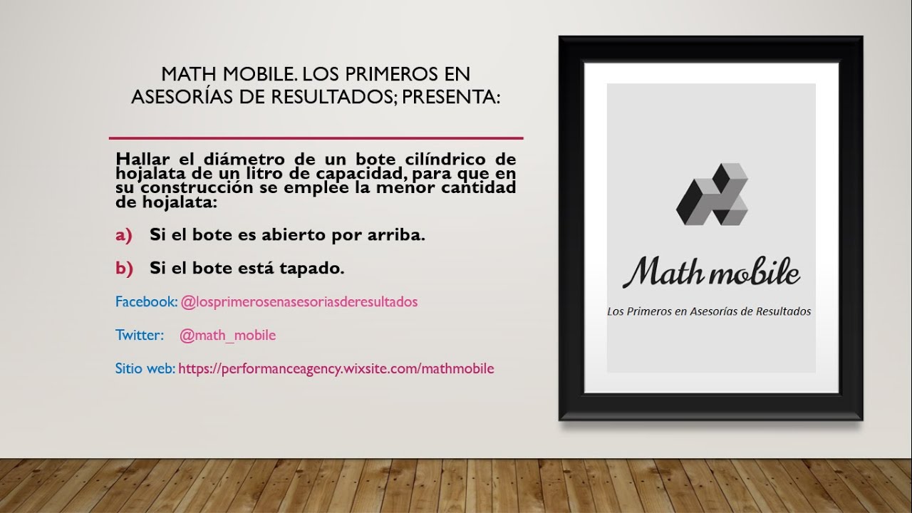 Problema de minimizar la cantidad de material a utilizar en la construcción de botes de hojalatas