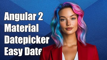 Angular 2 Material Datepicker: How to Set and Get Date Values Easily