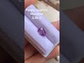 Soft purple ♒️ #myanmar #gemstone #purplesapphire#naturalgemstones