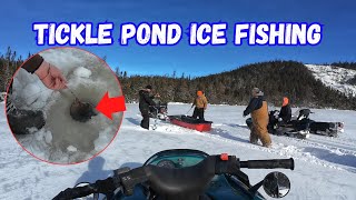 Tickle Pond Ice Fishing Adventure and Cook Up