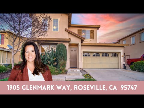 1905 Glenmark Way, Roseville, CA home video tour