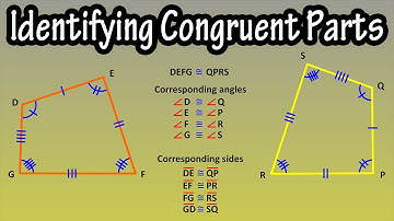 How To Determine Corresponding Angles And Sides, Identifying Congruent Parts Of Figures Explained