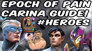 Best Heroes For Epoch Of Pain Gauntlet Carina Challenge! | Marvel Contest Of Champions