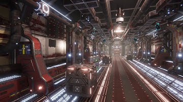 3DModels-Textures: Red Corridor