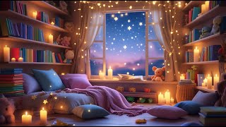 Cozy Reading Room for Kids 📚🌙 | Relaxing Music & Calm Ambience | Bedtime & Study Focus Live