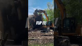 Check us out for more demolition videos! #demolition #excavator #construction #shorts