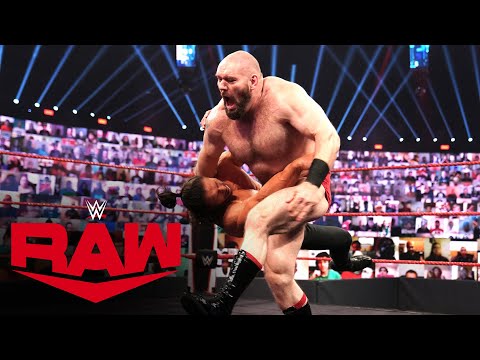 Lars Sullivan demolishes John Morrison: Raw, Oct. 12, 2020