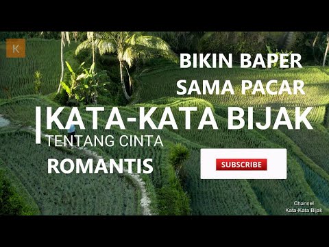  Kata  Bijak Tentang Cinta Yang Romantis  Dan  Bikin Baper  