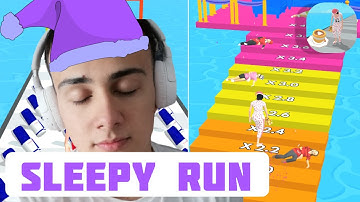 Sleepy Run 🥱 Gameplay All Levels Android IOS Levels 3-4
