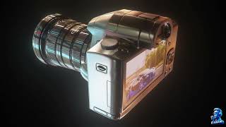 DSLR Camera 3D Animation | 3d product animation video | 3d product visualization | cinema 4d