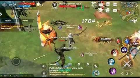 Lineage2 Revolution Skills Test - Redmi Note 4
