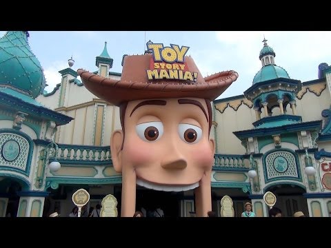 Video: Disney's Toy Story Mania Ride apžvalga