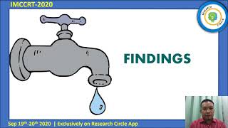 IMCCRT-2021-2013 Title: Water Resource Sustainability Awareness among Upper School Students in