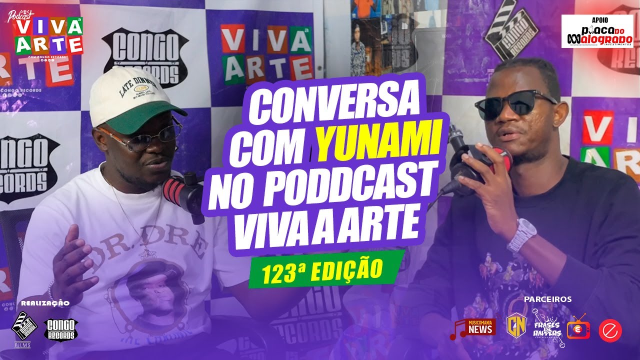 CONVERSA COM YUNAMI NO PODCAST VIVA A ARTE 123ª EDIÇÃO