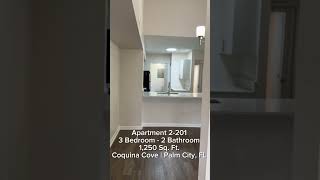 3 Bedroom Apartment Tour in Palm City, FL | Coquina Cove 2-201
