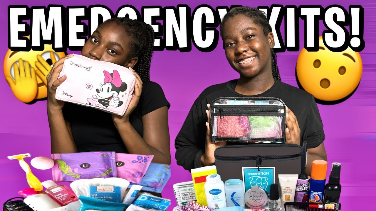 EMERGENCY KITS FOR TEEN GIRLS 2023 2024! | BACK TO SCHOOL! | PERIOD KIT!
